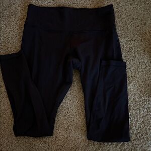 Black High-Waisted Leggings